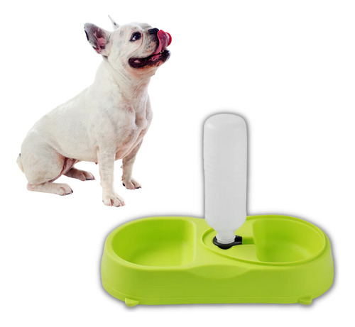 Comedero Automático Para Mascotas Doble Para Agua Y Comida