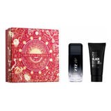 Carolina Herrera Set 212 Vip Black 100ml Edp + Gel Ducha 100