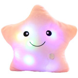 Estrella Luminosa Almohada Cojin  Peluche Con Luz 