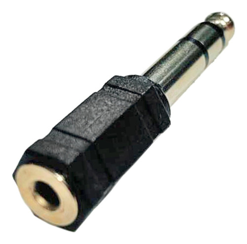 Adaptador Rca Plug 6.5 Miniplug 3.5 Macho Hembra Mono Stereo