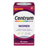 Centrum Woman Mulher 65 Tablets Importado Original Eua Nf