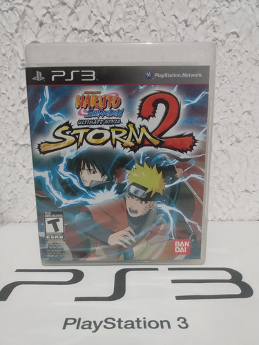 Jogo Naruto Shippuden Ult Ninja Storm 2 Ps3 Física R$99,90