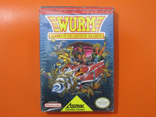 Wurm Journey To Center Of Earth | Original Nintendo Nes Ntsc