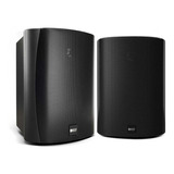 Caixa Kef Ventura 5 Interno E Externo Preto Par