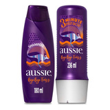  Kit Aussie Bye Bye Frizz Maciez Shampoo 180ml+3 Min 236ml