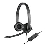 Auriculares Con Diadema Para Celular - Usb - Negro