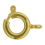 Fecho Bóia 7mm Ouro 18k - 750 Cód140