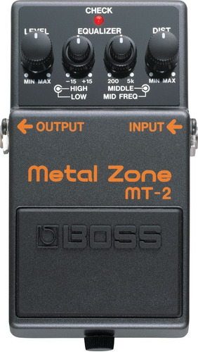 Pedal Boss Mt2 Metal Zone Mt-2 Na Sonic Som