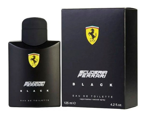Ferrari Black 125ml Edt Perfume Masculino Original Lacrado