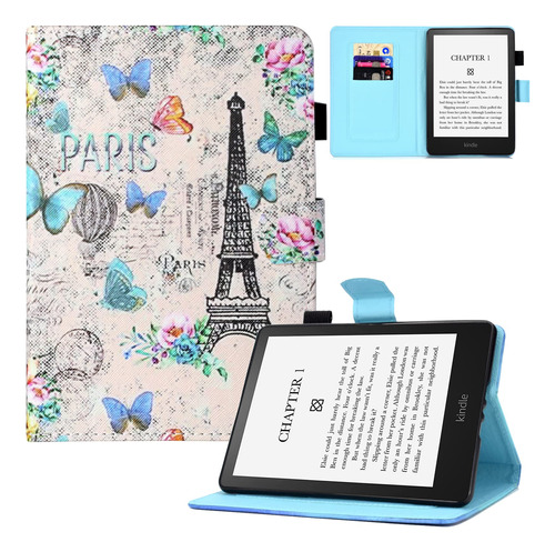 Reasun Funda Para Kindle Paperwhite  De 6.8, Con Ranuras Pa.