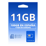 Sim Card Europa Datos 10gb Internet Llamadas Whatsapp Waze