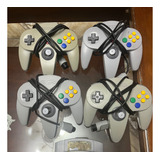 Nintendo 64 Standard Cuatro Control Golden Eye Y Mario Kart