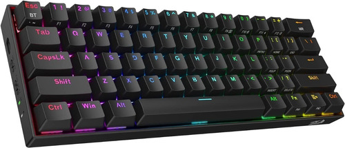 Teclado Gamer Redragon Draconic Pro 530rgb-pro Bluetooth Usb