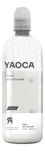 Yaoca | Agua Alcalina Purificada | Ph 8.5 | 12 Piezas De 1 L