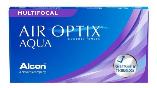 1 Caixa De Lente De Contato Air Optix Aqua Multifocal