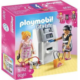 Playmobil 9081 Caixa Eletrônico Moderno De Shopping Misb