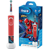 Cepillo Dental Eléctrico Oral-b Marvel Spider-man 3+ Años