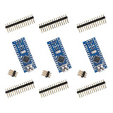 3 Nanoplacas Compatibles Con Ch340 Atmega328p Arduino