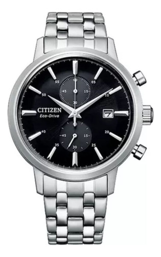 Reloj Citizen Eco Drive Hombre Ca706088e Crono M/acero Wr50