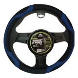 Funda Cubre Volante Deportivo Protector Auto Gama Alta Azul