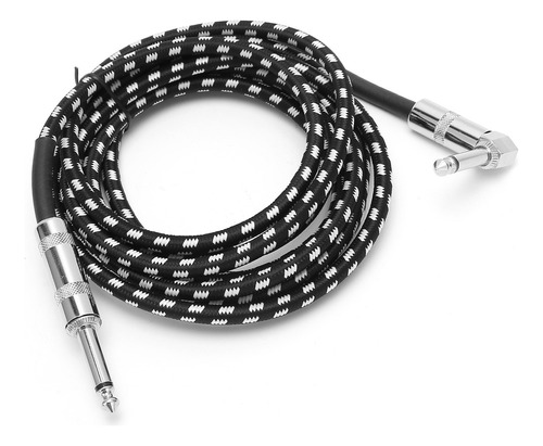 Cable De Guitarra Eléctrica Jorindo Con Cabezal Macho De 6,3