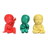 Set De Budas Bebes Feng Shui X 6 | Amor Salud Abundancia 8cm