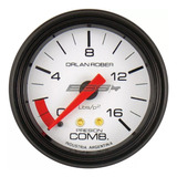 Reloj Presión Combustible 16 Lbs 52mm Orlan Rober Blanca 413