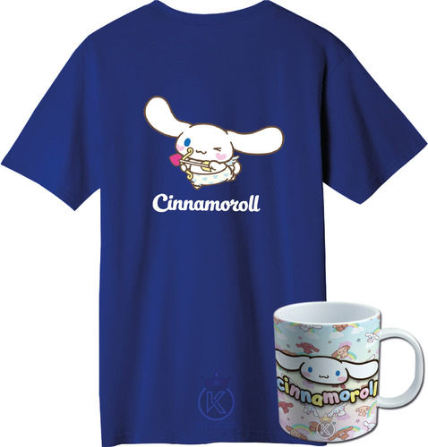 Polera Cinnamoroll + Tazon - Hello Kitty - Estampaking