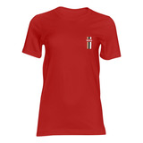 Camiseta Masculina Two List Algodão Pima 30.1 Vermelha