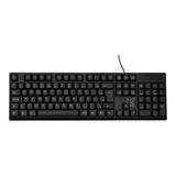 Teclado Maxprint Office Universitário Com Fio Usb Abnt Preto