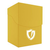 Deck Box Commander 100+ Central Case Amarelo Magic Pokemon