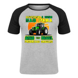 Camisa Camiseta Trator Fazenda Agro Infantil Adulto F