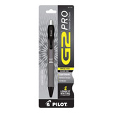 Boligrafo Gel Retractil Punta Fina Negra Pilot G2 Pro