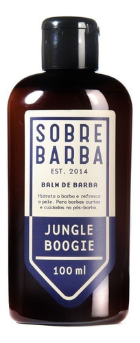 Balm De Barba Sobrebarba Jungle Boogie 100ml Pra Viagem