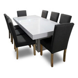 Comedor Modelo Oben Para 8 Personas Moderno Minimalista.