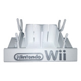 Soporte Control Nintendo Wii P/ 2 Controles Impreso 3d