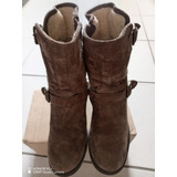 Botas Ugg Australia 7us/5.5uk/38eu Cafés Gamuza Y Peluche 