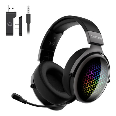 Audífonos Gamer Inalámbricos 2.4ghz Y Bluetooth 5.3 Con Micrófono, Sonido 7.1 Surround, Batería 30h+, Cancelación De Ruido, Compatible Con Ps5 \u002F Ps4 \u002F Pc \u002F Switch, Bogast Spark 05 Headset Gamer | Meses sin interés