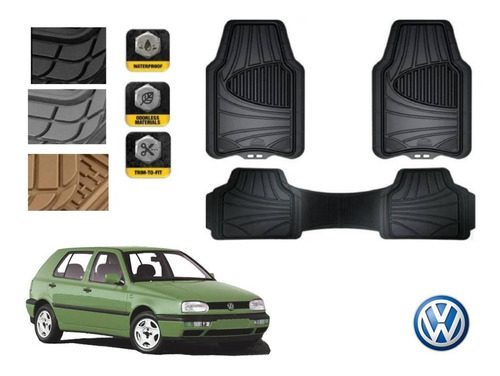 Tapetes Uso Rudo Vw Golf A3 Mk3 1993 A 1998 Armor All Origin