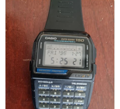 Reloj Calculadora Casio Dbc-150, Hora Mundial, 150 Memorias