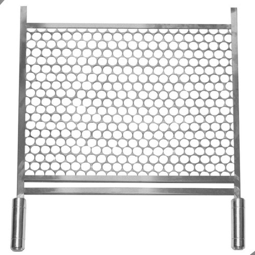 Grelha Moeda Inox 40x40 Para Churrasqueiras Ideal Churrasco