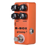 B-box Guitarra Elétrica Pré-amp Overdrive Effect Ped