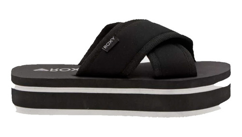 Ojotas Sandalia Tira Cruzada Roxy Everlei Black