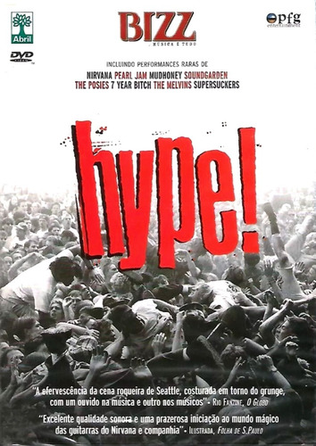 Dvd - Hype! - ( Hype! )  Nirvana, Pearl Jam, Soundgarden,etc