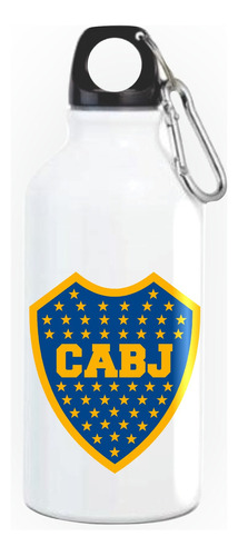 Termo Boca Juniors Botella Aluminio Caramañola White Xt7