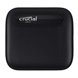 Ssd Solido Externo 1 Tb Crucial X6 800 Mb/susb Tipo-c Negro
