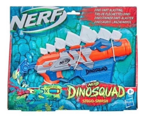 Lanzador Nerf Dinosquad Lanzador Dinosaurio 5 Dardos 771k