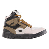 Zapatillas Pony Lifestyle Hombre M100 Hi H Bco-vde-neg Blw