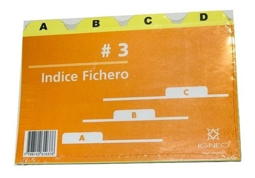 Indice Fichero Para Ficha Nº3