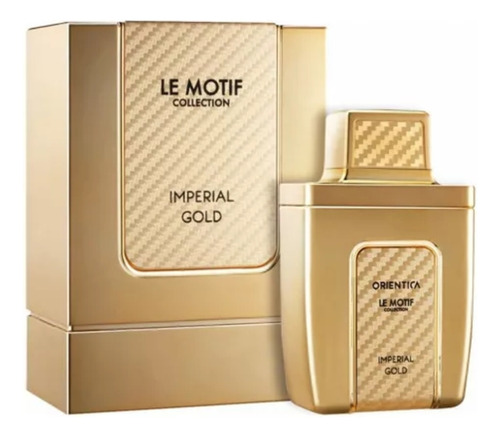 Imperial Gold Eau De Parfum 85ml Le Motif Collection Orientica Perfume Importado Masculino Novo Original Lacrado Na Caixa